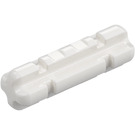 LEGO White Axle 2 with Grooves (32062)