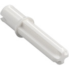 LEGO White Axle 2 with Pin without Friction (65249)