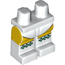 LEGO blanc Bagpiper Jambes (3815 / 10078)