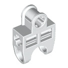 LEGO Blanco Pelota Conector con Perpendicular Axleholes y Vents y ranuras laterales (32174)