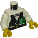 LEGO Weiß Banker Torso (973)