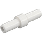 LEGO Blanc Barre 2 avec Stop Bague (78258)