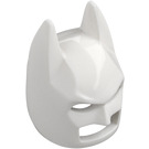 LEGO Hvit Batman Cowl Maske med kantete ører (10113 / 28766)