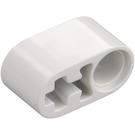 LEGO White Beam 2 with Axle Hole and Pin Hole (40147 / 74695)