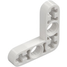 LEGO Wit Balk 3 x 3 x 0.5 Krom 90 graden L Shape (32056 / 59605)