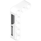 LEGO White Beam 3 x 5 Bent 90 degrees, 3 and 5 Holes with Window and Door Handle (Model Left) Sticker (32526)