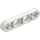 LEGO Bianco Trave 4 x 0.5 Sottile con Asse Fori (32449 / 63782)