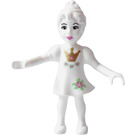 LEGO White Belville Fairy with Gold Crown and Flowers Minifigure