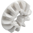 LEGO White Bevel Gear Half with 12 Teeth (6589)