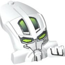 LEGO White Bionicle Toa Mahri Matoro Head (60142)