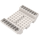 LEGO blanc Boat Base 8 x 12 (6054)