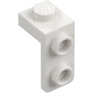 LEGO Bianco Staffa 1 x 1 con 1 x 2 Piastra Giù (79389)