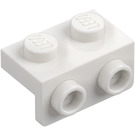 LEGO Vit Fäste 1 x 2 - 1 x 2 (99781)