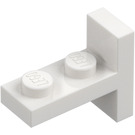 LEGO Vit Fäste 1 x 2 med Vertikal Bricka 1 x 2 (4585)