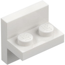 LEGO White Bracket 1 x 2 with Vertical Tile 2 x 2 (41682)