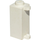 LEGO Blanc Brique 1 x 1 x 2 avec Shutter Titulaire (3581)