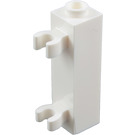 LEGO White Brick 1 x 1 x 3 with Vertical Clips (Hollow Stud) (42944 / 60583)