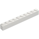 LEGO White Brick 1 x 10 (6111)