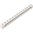 LEGO Hvit Kloss 1 x 14 med Channel (4217)