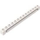 LEGO White Brick 1 x 14 with Channel (4217)