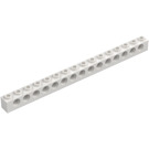 LEGO hvid Klods 1 x 16 med Huller (3703)