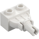 LEGO White Brick 1 x 2 with Pin and Reinforcement (4920)