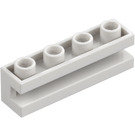 LEGO White Brick 1 x 4 with Groove (2653)