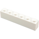 LEGO White Brick 1 x 6 (3009 / 30611)