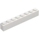 LEGO Bílá Kostka 1 x 8 (3008)