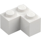 LEGO Blanco Ladrillo 2 x 2 Esquina (2357)