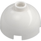 LEGO Blanc Brique 2 x 2 Rond avec Dome Haut (Bosse creuse, support d'essieu) (3262 / 30367)