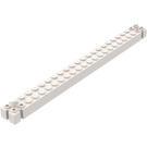 LEGO hvid Klods 2 x 24 med Ende Pegs (47122)