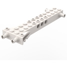LEGO Wit Steen 4 x 12 met 4 Pins en Technic Gaten (30621)