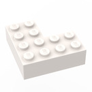 LEGO Weiß Backstein 4 x 4 Ecke