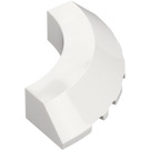 LEGO Blanco Ladrillo 5 x 5 Circular Esquina (3374 / 76795)