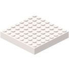 LEGO Weiß Backstein 8 x 8 (4201 / 43802)