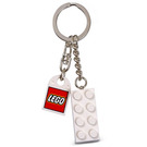 LEGO Weiß Backstein Schlüssel Kette (852100)