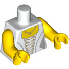 LEGO hvid Bride Torso (973 / 88585)