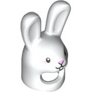 LEGO Weiß Bunny Costume Kopfbedeckung (101508)