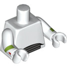 LEGO blanc Buzz Lightyear Minifig Torse (973 / 88585)
