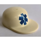LEGO Cap with Blue EMT Star of Life logo with Long Flat Bill (4485)