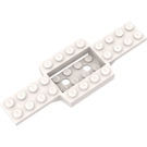 LEGO blanc Auto Base 4 x 12 x 0.667 (52036)