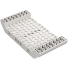 LEGO White Center Hull 8 x 16 x 2.3 with Holes (95227)