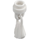 LEGO Vit Kedja Tassel med 1 x 1 Knopp (25375 / 28836)