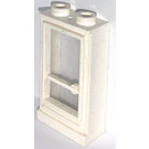 LEGO Blanc Classic Porte 1 x 2 x 3 La gauche avec Verre