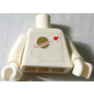 LEGO Blanco Classic Espacio Torso (973)