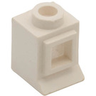 LEGO Bianco Classic Finestra 1 x 1 x 1 con Fixed Vetro e Extended Lip