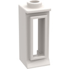 LEGO White Classic Window 1 x 1 x 2