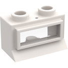 LEGO Biały Classic Okno 1 x 2 x 1 z długim parapetem i szkłem