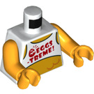 LEGO Wit Clemmons - Kip Suit Minifig Torso (973 / 76382)